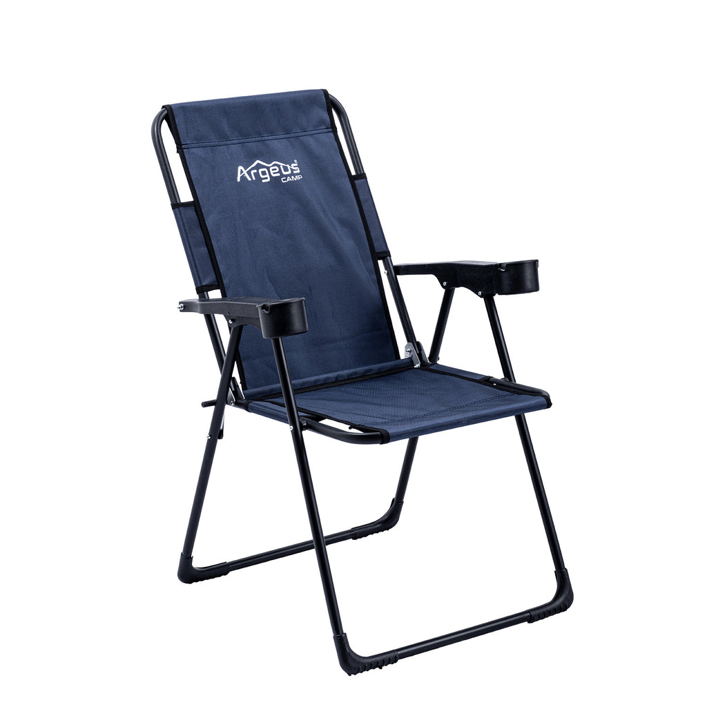 Argeus Rest Katlanabilir Kamp Sandalyesi Bardaklıklı