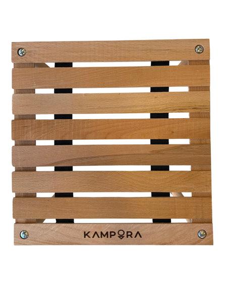 Kampora Nomad Katlanır Rulo Kamp Masası | Taşınabilir, Suya Dayanıklı, Ahşap