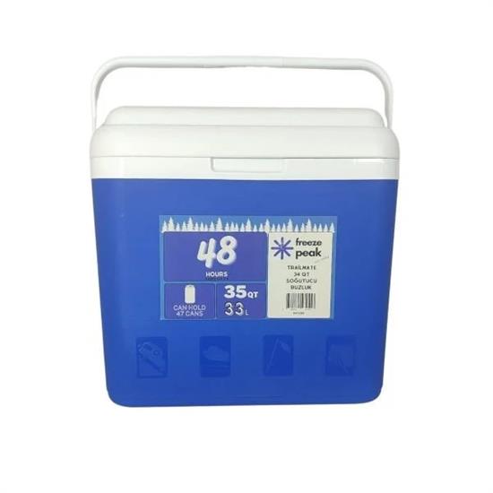 Freeze Peak Trailmate 35 QT Soğutucu Buzluk 33 Litre – Mavi