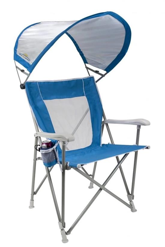Gci Outdoor SunShade Captain's Chair™ Güneşlikli Katlanır Plaj Sandalyesi