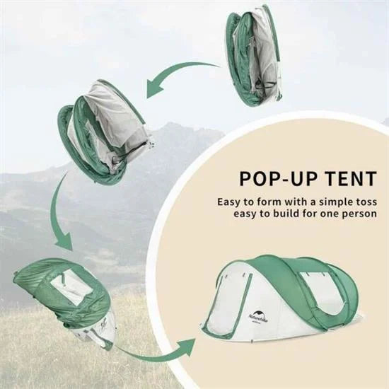 Naturehike Square Glamping 3x5 mt Tarp Güneş ve Rüzgar Koruma Tentesi